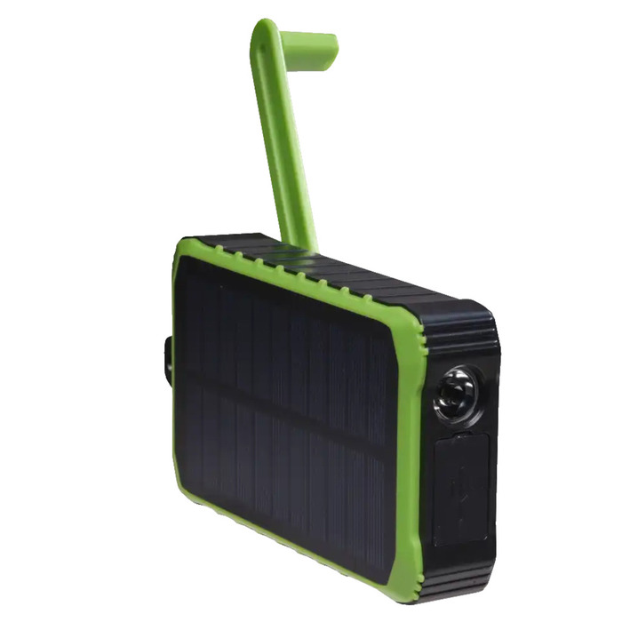 Powerbank Solcell 10000 mAh m/handvev Denver